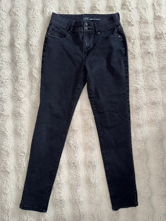 Soho Denim - Soho Women's Black High-Rise Skinny Jeans